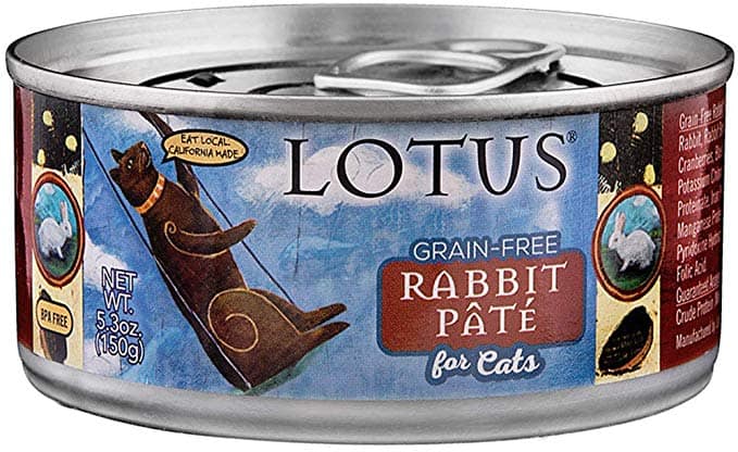 Lotus CAT Food Pate Grain Free Rabbit
