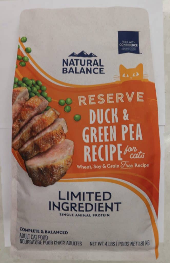 Natural Balance Dry Duck Cat Food