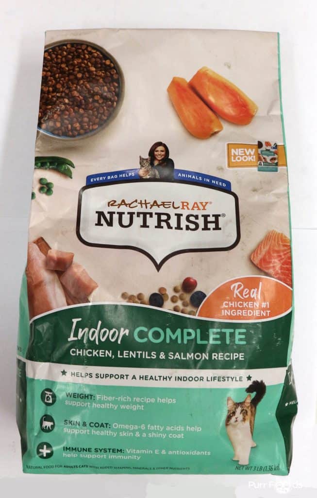 Rachael Ray dry cat food pack